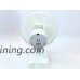 Small 6" Table top Desk Fan  Quite motor 6 Inches   2 speed switch  120V vertical tilt Adjustment. Home Office desk floor etc - B016AY7CLE